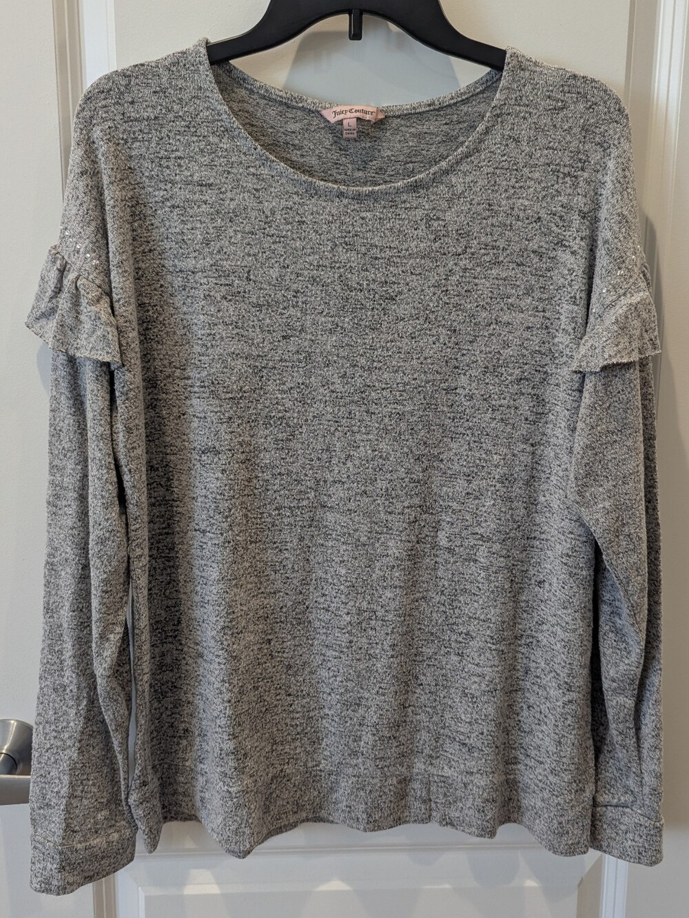Juicy Couture Ruffle And Rivet Sweatshirt (L)